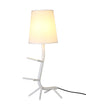 Mantra Centipede Table Lamp with Shade, 1 x E27, White