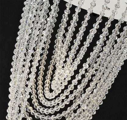 Diyas Camilla 25cm  Round 1 Light GU10 Polished Chrome/Crystal Ceiling Light Fitting