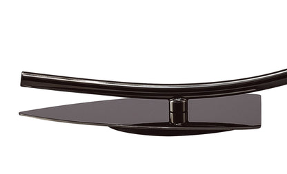 Mantra Eclipse Table Lamp 1 Light G9 Small, Black Chrome