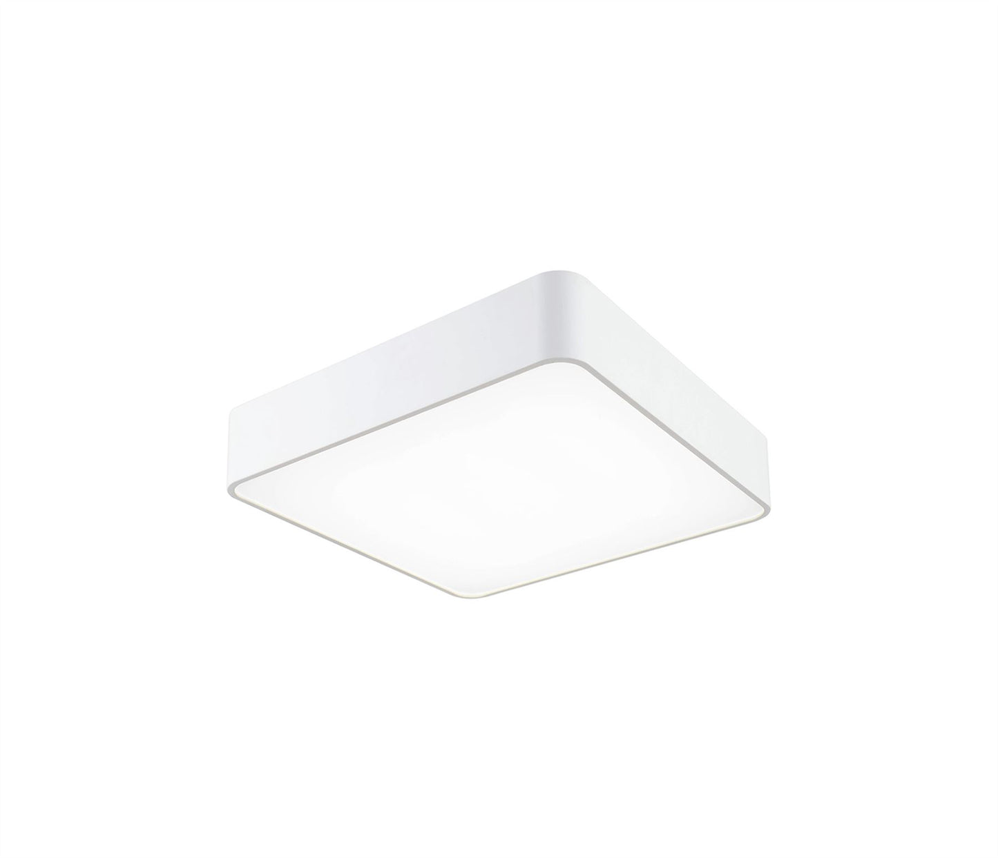 Mantra Fusion M5513 Cumbuco Flush 60cm Square, 4800lm, 80W LED 4000K White/ Acrylic, 3yrs Warranty - M5513 Ceiling