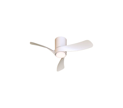 Nemo II XS 72cm 15W LED Dimmable Ceiling Light With Built-In 26W DC Fan, 3000-5000K Remote Control, 3000lm, White, 5yrs Warranty