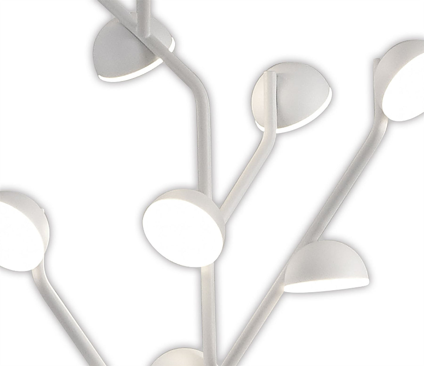 Mantra M6268 Adn 10 Light Floor Lamp 158cm, 30W LED, 3000K, 1650lm, White, 3yrs Warranty