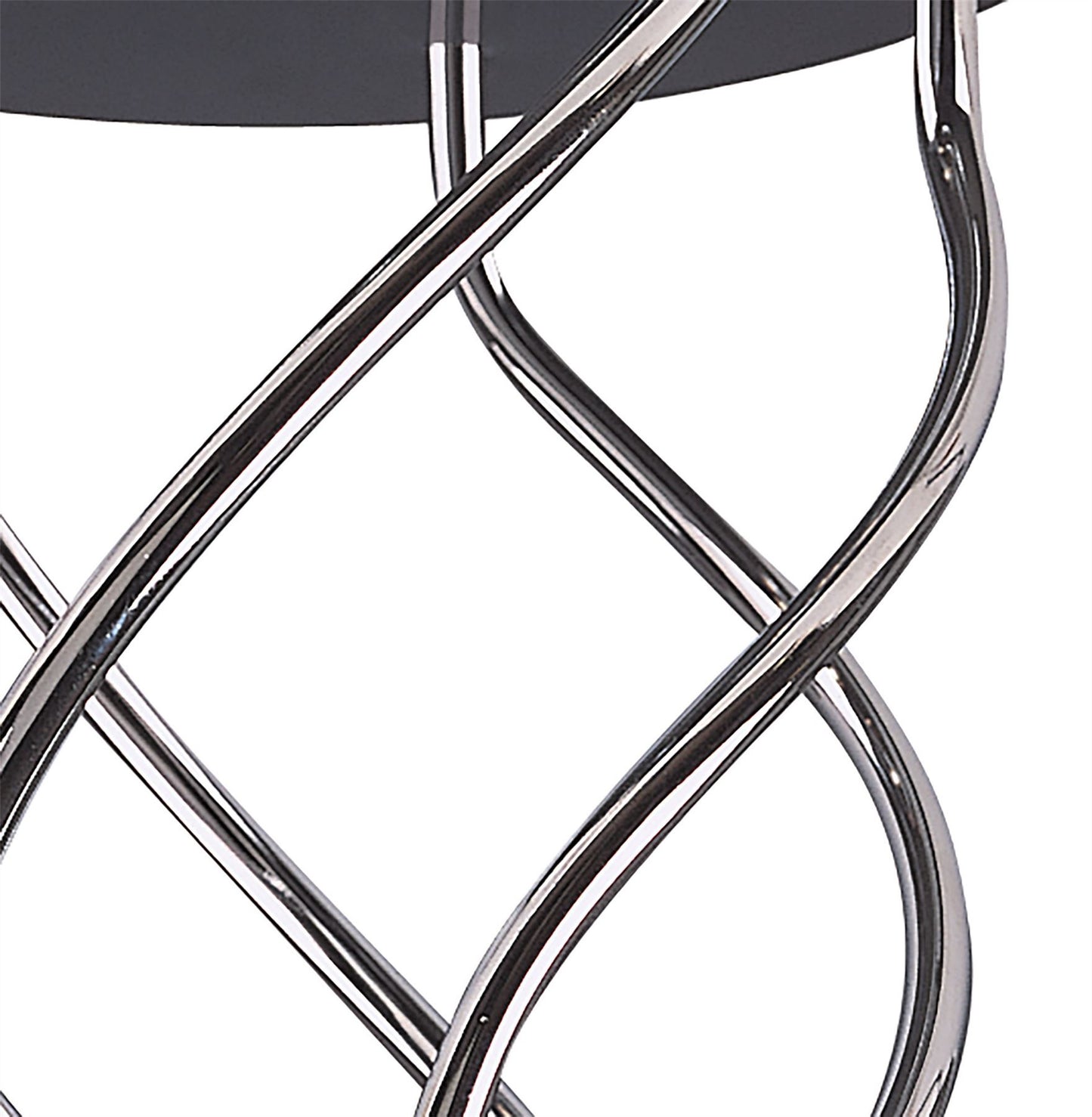 Mantra Aire 32.5cm Ceiling Round 6 Light G4 Vertical Arms, Polished Chrome, NOT LED/CFL Compatible
