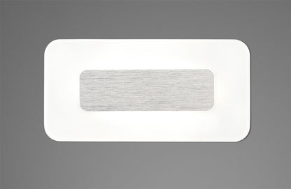 Mantra Fusion M5125 Sol Wall Light Rectangular 6W LED 4000K, 540lm, Aluminium/ Acrylic, 3yrs Warranty