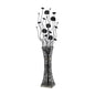 Diyas Home Majella Aluminium (DH) Majella Floor Lamp 7 Light G4 Polished Chrome/Black/Crystal, NOT LED/CFL Compatible