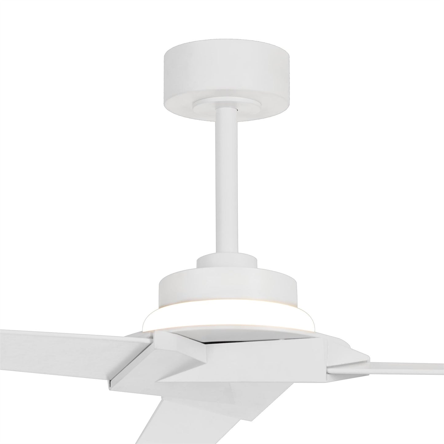 Brisa 175cm 20W LED Dimmable Ceiling Light With Built-In 40W DC Reversible Fan, 2700-5000K Remote & APP Control, White, 1400lm, IP44, 5yrs Warranty