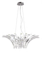 Diyas Sinclair  9 Light G9 Polished Chrome Ceiling Pendant Light Fitting