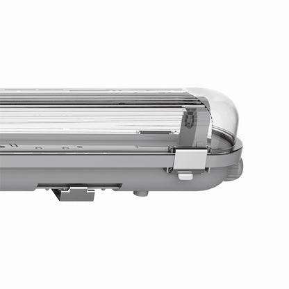Techtouch Linesta 1.2m, Single Tube, IP65, Surface Mounted Fitting, Max 24W LED Tube (NOT SUPPLIED), 5yrs Warranty External
