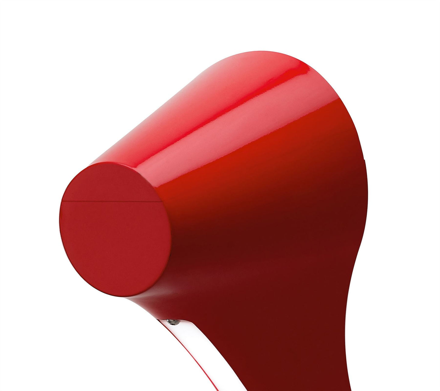 Mantra M1567 Ora Wall Light 1 Light E27, Gloss Red/White Acrylic/Polished Chrome