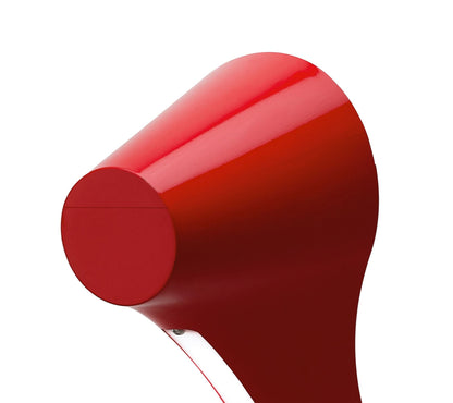 Mantra M1567 Ora Wall Light 1 Light E27, Gloss Red/White Acrylic/Polished Chrome