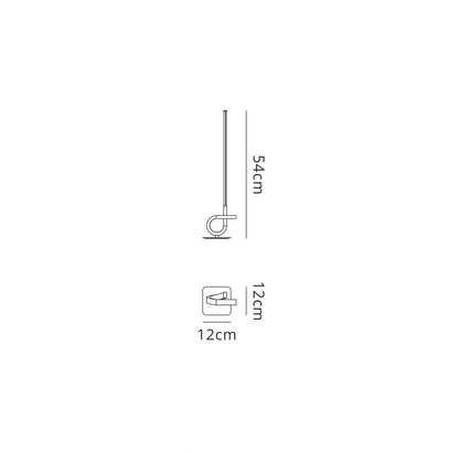 Mantra M6136 Cinto Table Lamp, 6W LED, 3000K, 480lm, Polished Chrome, 3yrs Warranty