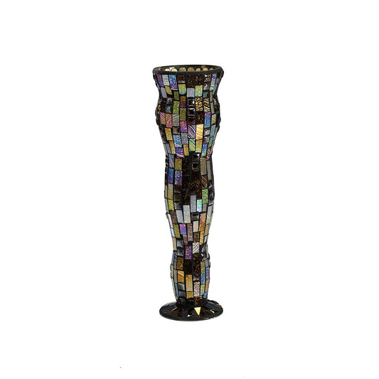 Diyas Home (DH) Luana Mosaic Vase Small Multi-Colour Mosaic