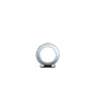 Diyas Galaxy Crystal Round Table Lamp, 10W LED 6000K Polished Chrome