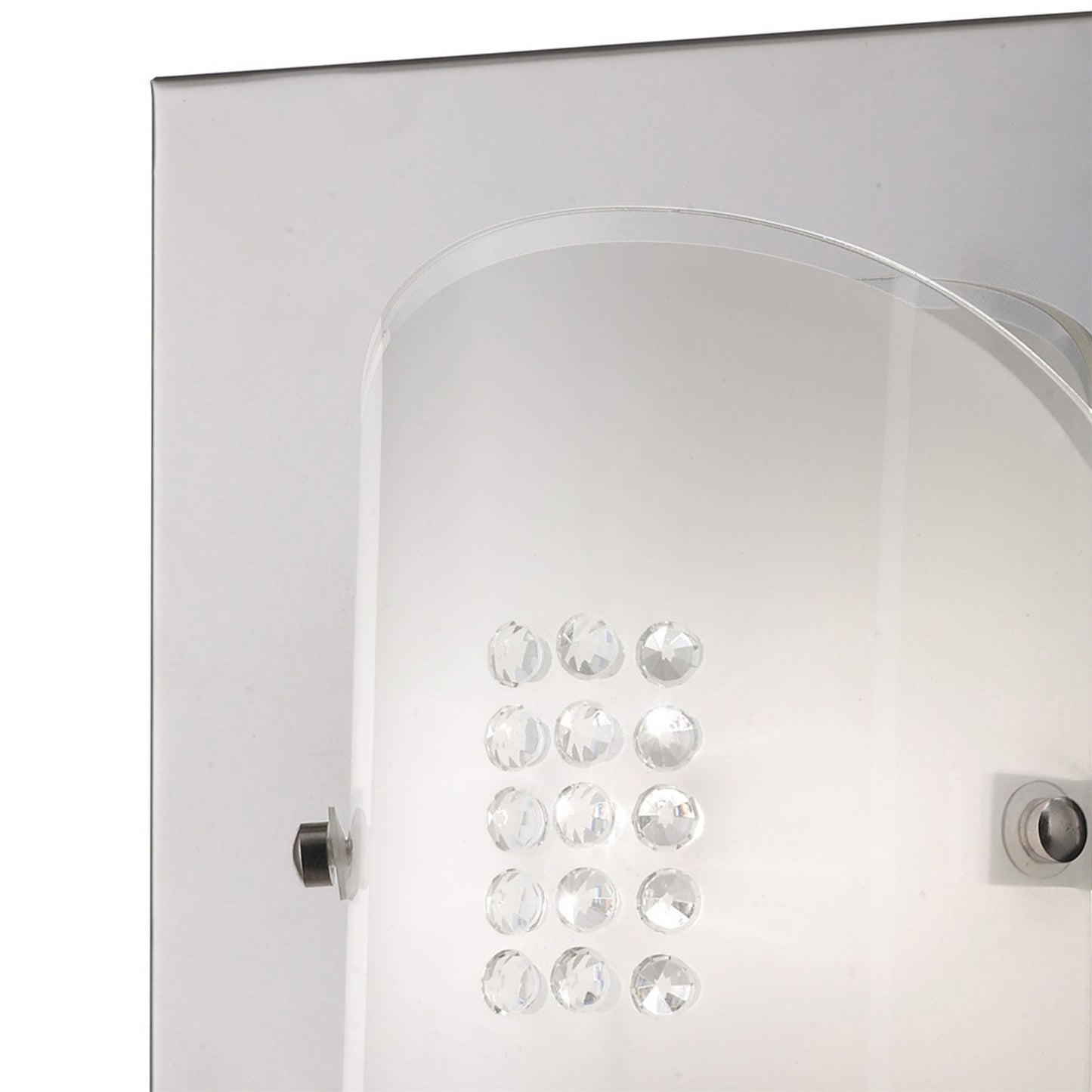 Diyas Starlis Wall Light 1 Light G9 Polished Chrome/Glass/Crystal