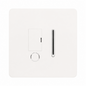Trendi Switch 13 Amp Fused Spur with Flex Outlet in Matt White - ART-FSMWH