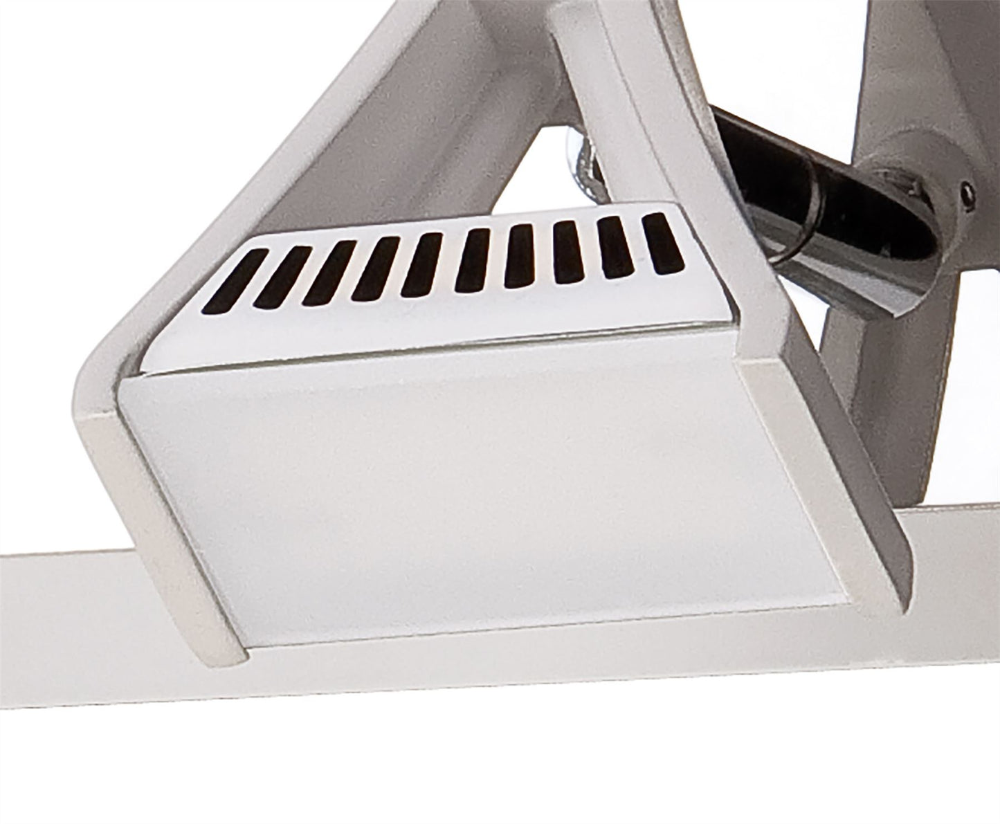 Mantra Fusion Filippo Linear Spot Light 4 Light LED 20W 3000K, 1750lm, Matt White/Polished Chrome, 3yrs Warranty