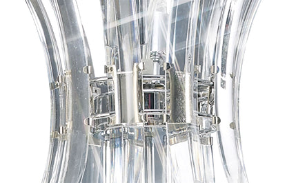 Diyas Sinclair 32cm  4 Light G9 Polished Chrome Ceiling Pendant Light Fitting