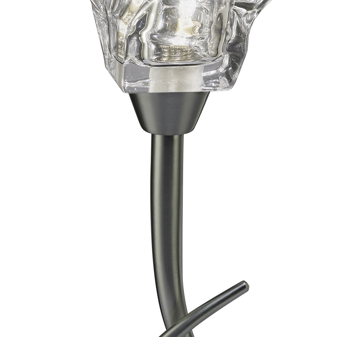 Mantra M3757 Iku Table Lamp 1 Light G9, Satin Nickel