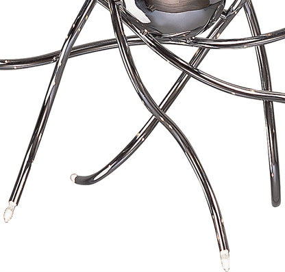 Mantra Aire 66cm Telescopic Pendant 16 Light G4 Waved Arms, Polished Chrome, NOT LED/CFL Compatible