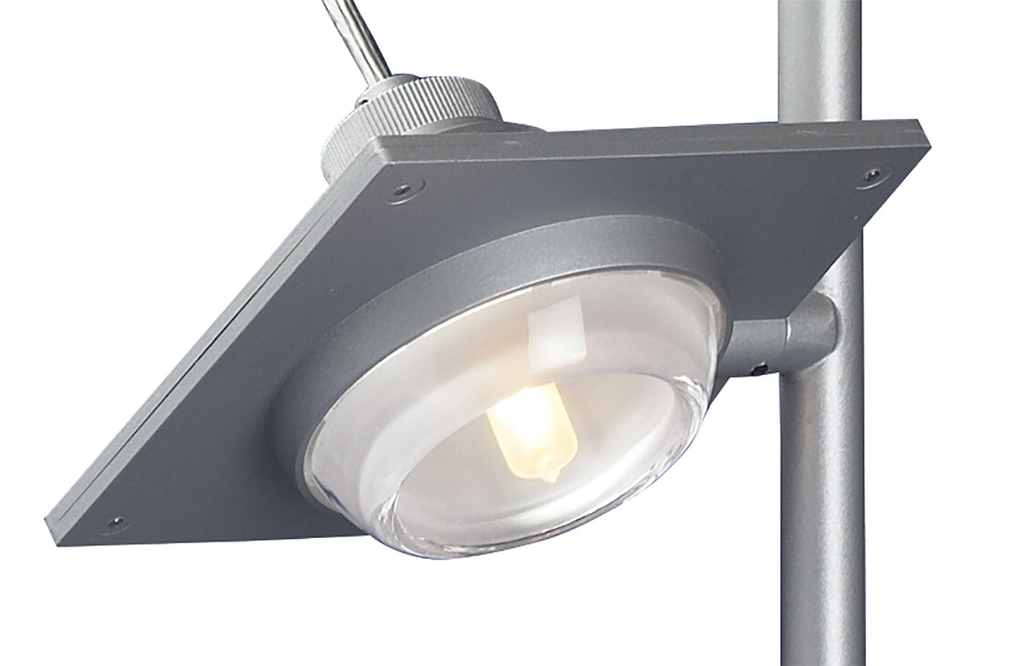 Mantra (0040 008) Ull Table Lamp 1 Light G9 Silver Grey