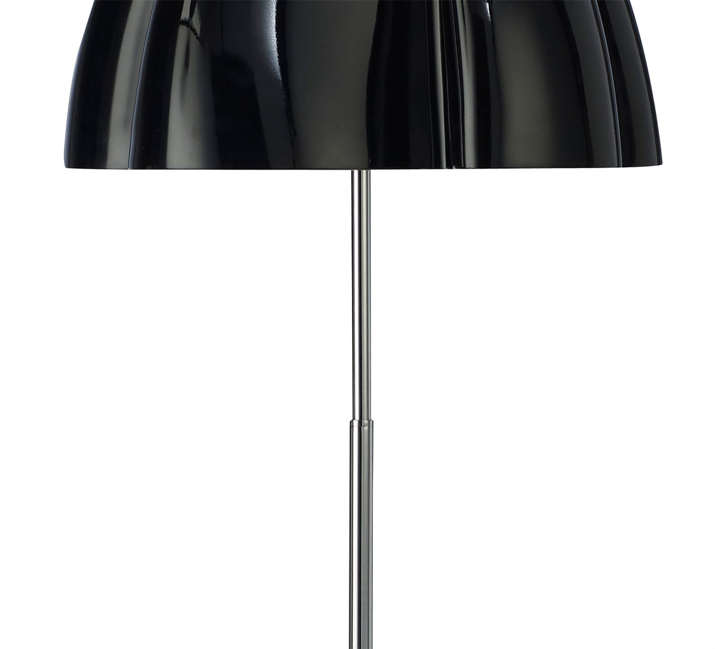 Mantra M3723 Miss Floor Lamp 3 Light E27, Gloss Black/Polished Chrome