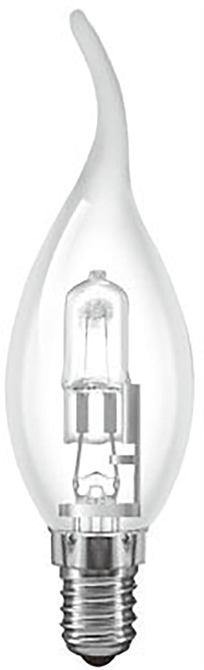 Luxram Halogen Energy Saver Candle Tip E14 28W Halogen