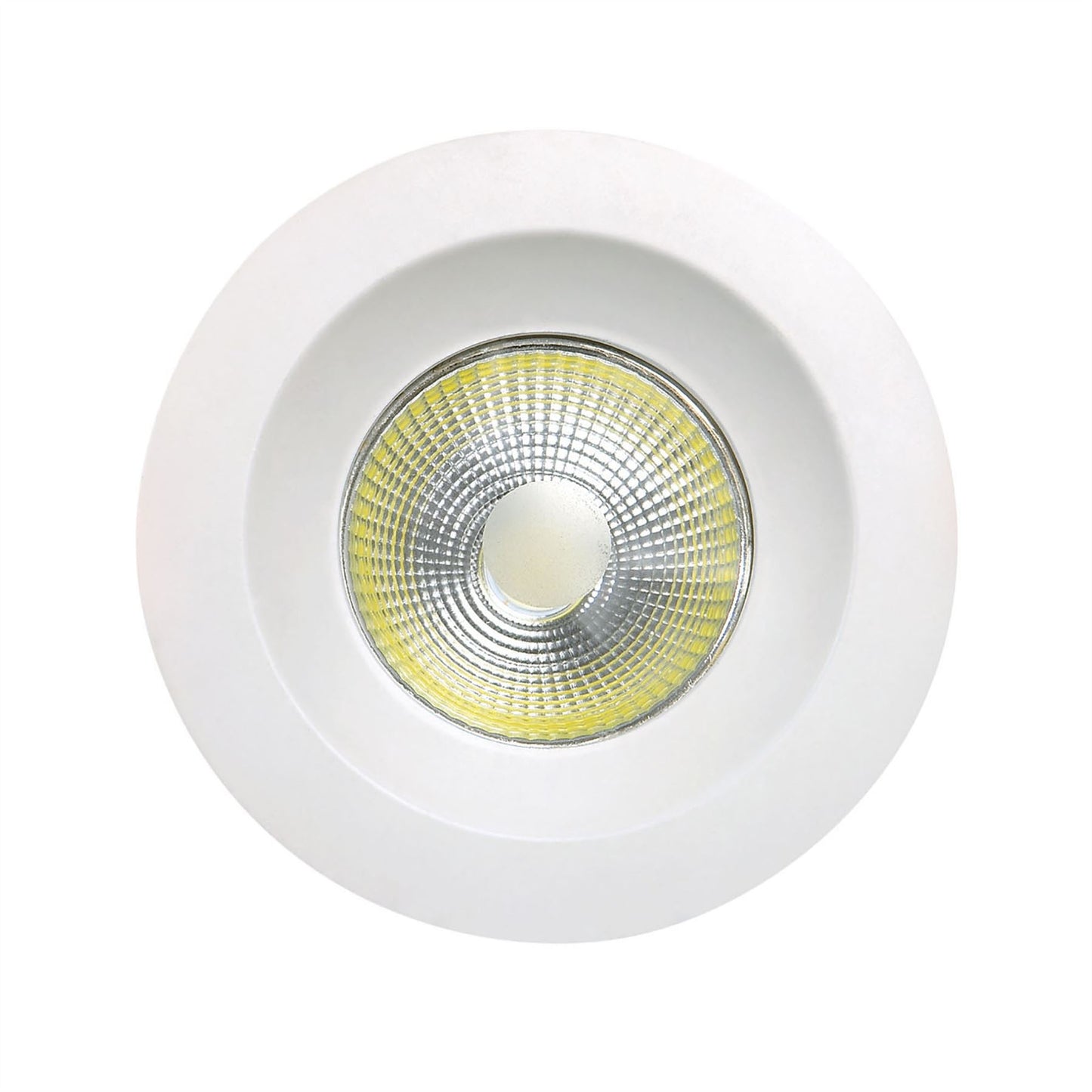 Mantra Fusion Basico COB Downlight 9.5cm Round 5W COB LED 4000K, 450lm, Matt White, Driver Included, 3yrs Warranty