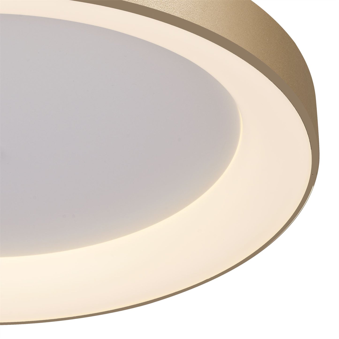 Mantra Fusion Niseko Ring Ceiling 65cm 48W LED, 3000K, 3900lm, Gold, 3yrs Warranty Ceiling