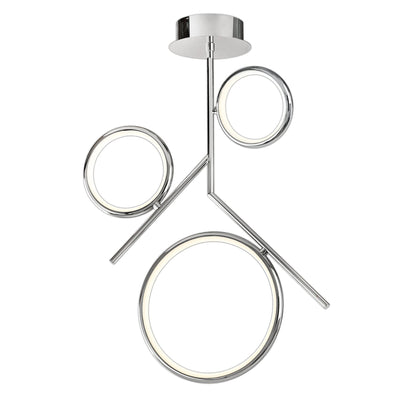 Mantra Olimpia Ceiling Light, 36W LED, 3000K, 2700lm, IP20, Chrome, 3yrs Warranty