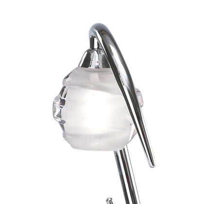 Mantra M1807 Loop Table Lamp 1 Light G9 ECO, Polished Chrome