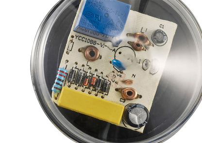 Deco Espial Wall Mounted Photocell Kit IP65 5-45Lux 10A Clear Cover/Black Ancillary