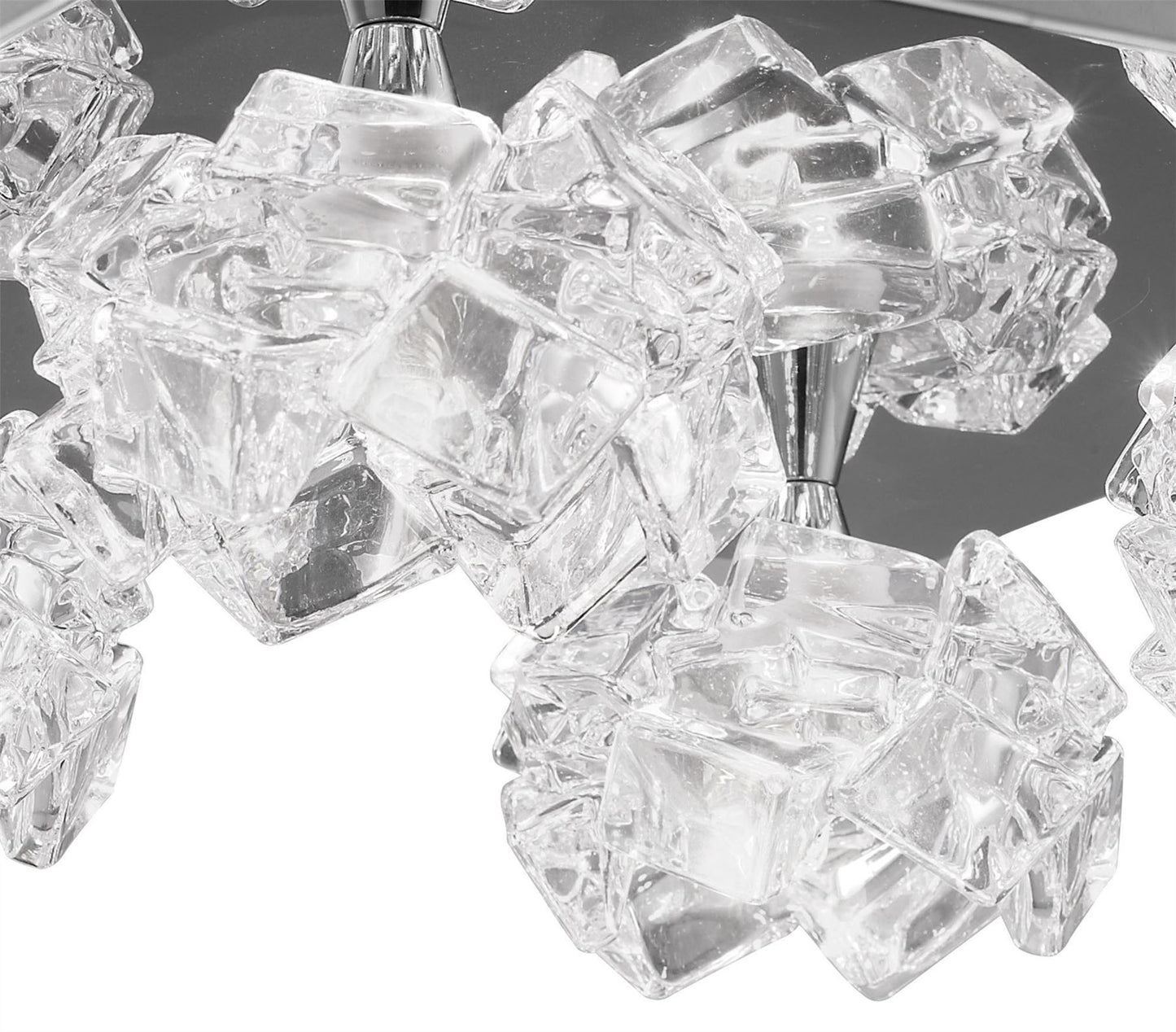Mantra M3954 Artic Ceiling 4 Light G9 Square, Polished Chrome
