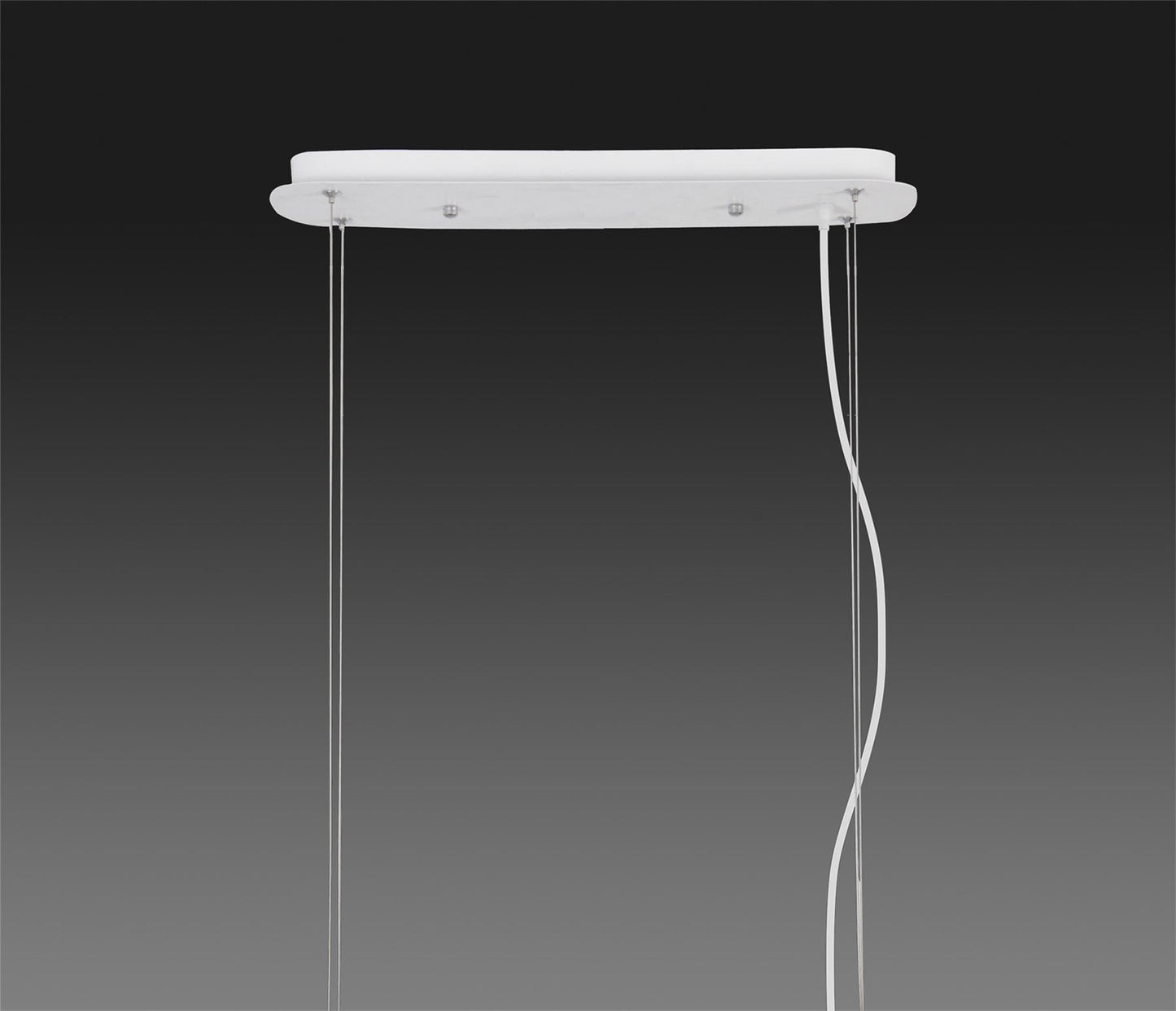 Mantra Fusion M5517 Cumbuco Linear Pendant Kit White For 5501 & 5503