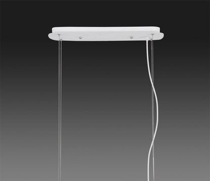 Mantra Fusion M5517 Cumbuco Linear Pendant Kit White For 5501 & 5503