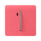 Trendi Artistic Modern Glossy 45 A Tactile Light Switch & Neon Insert Strawberry