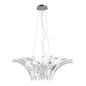 Diyas Sinclair  9 Light G9 Polished Chrome Ceiling Pendant Light Fitting