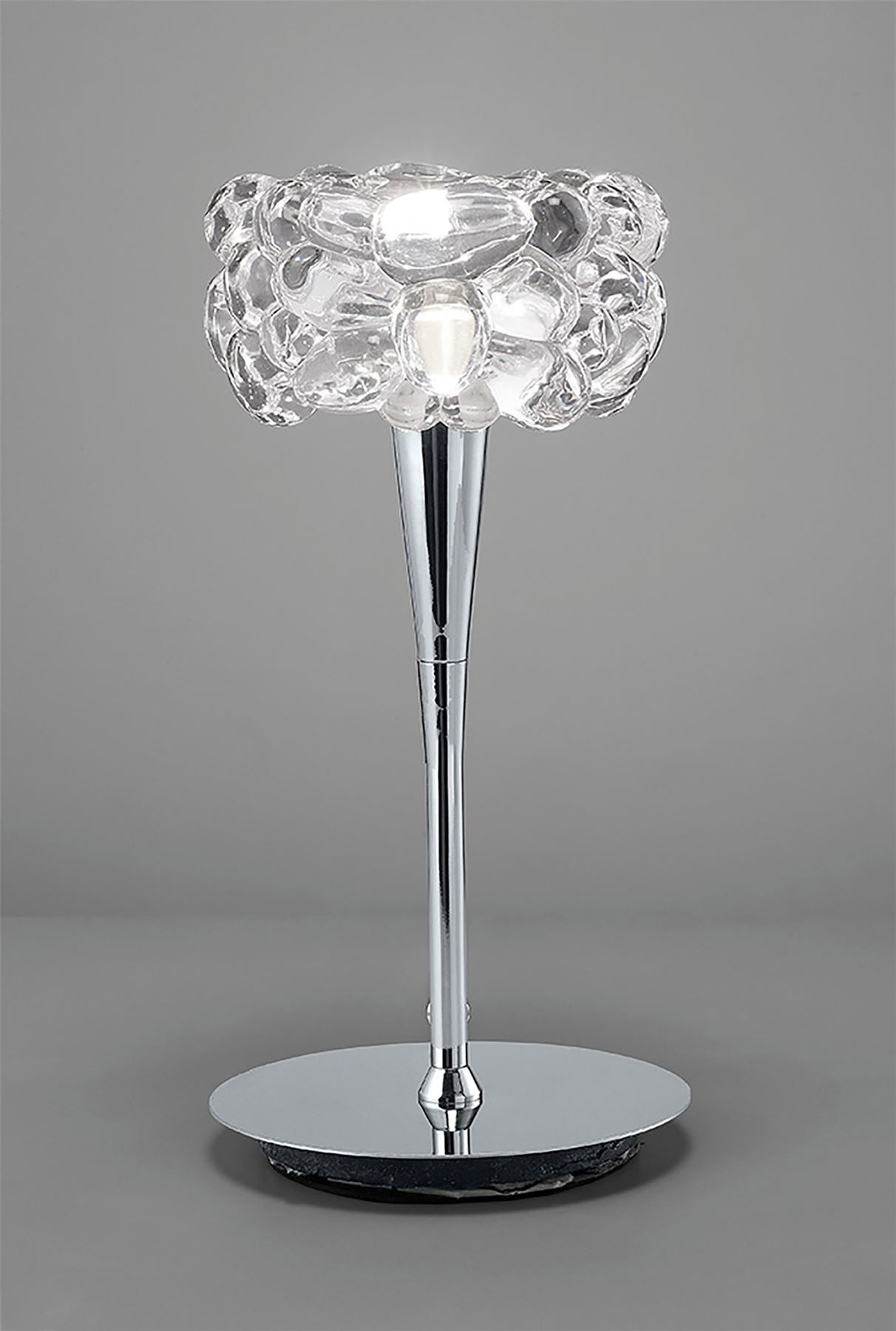 Mantra M3928 O2 Table Lamp 1 Light G9, Polished Chrome