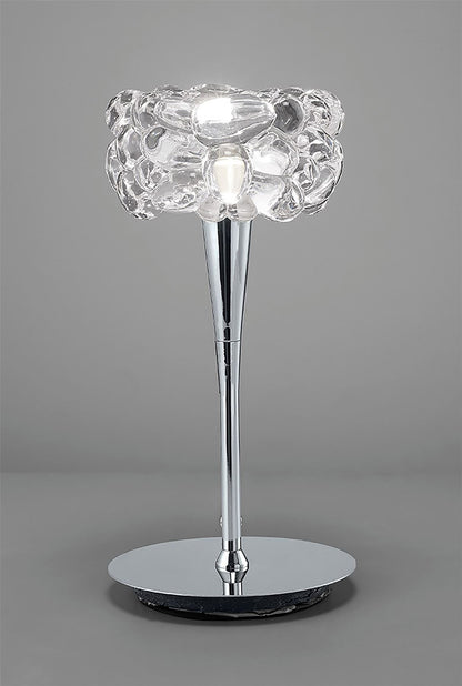 Mantra M3928 O2 Table Lamp 1 Light G9, Polished Chrome