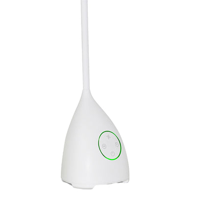 Mantra Fusion M5672 Reading Touch Dimmable/Rechargable/Adjustable Table Lamp 6W LED 2700-6500K, 170lm, White with Fan, 3yrs Warranty