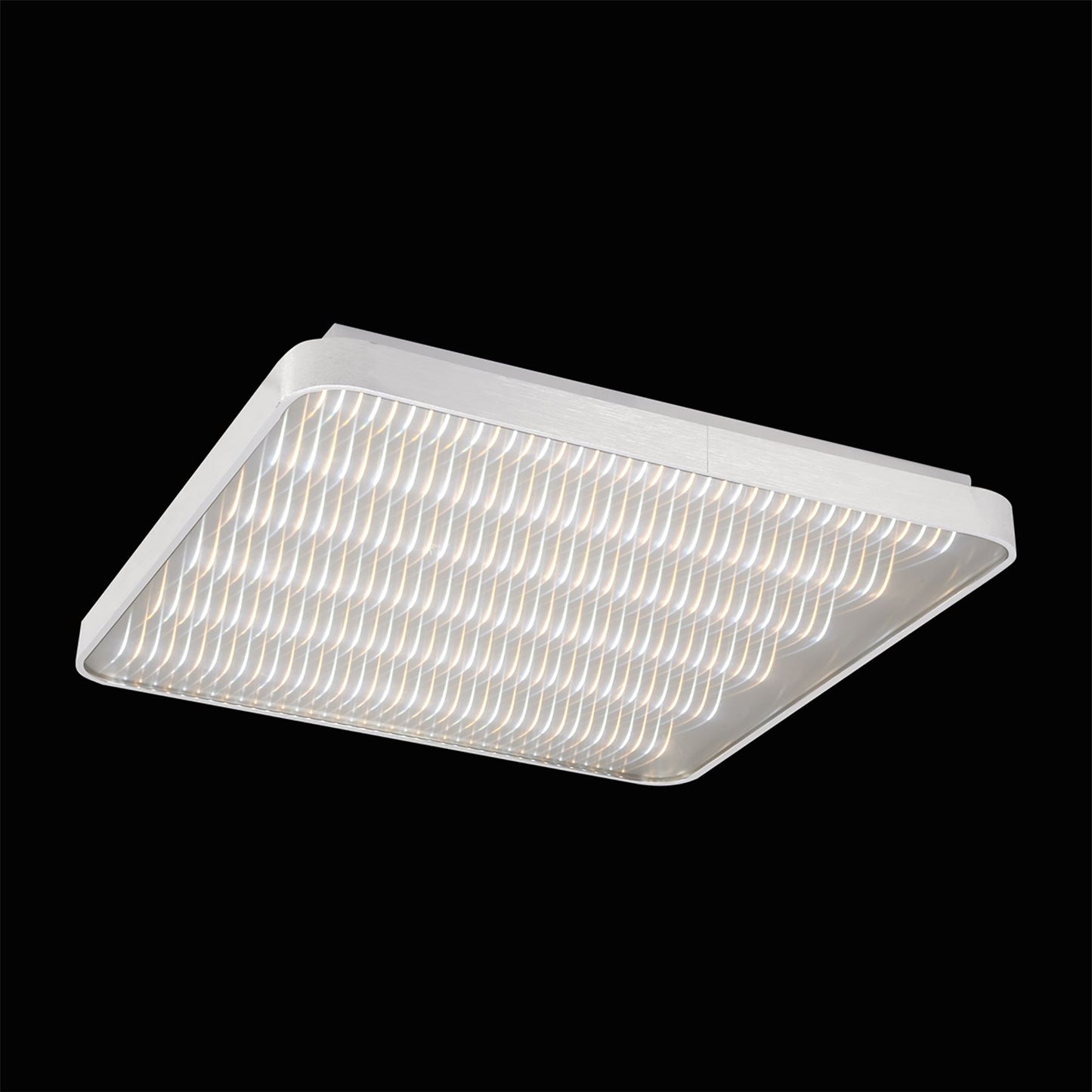 Mantra Fusion M5340 Reflex Flush 58cm Square 50W LED 3000K + 6000K, 3120lm, Aluminium/ Acrylic, 3yrs Warranty - M5340 Ceiling