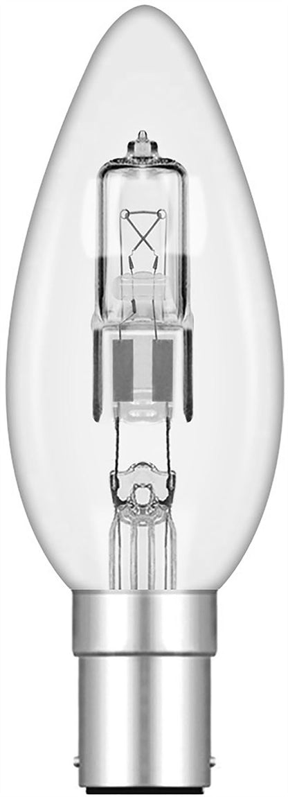 Luxram Halogen Trend Candle B15 Clear 60W Halogen