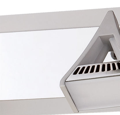 Mantra Fusion Filippo Linear Spot Light 4 Light LED 20W 3000K, 1750lm, Matt White/Polished Chrome, 3yrs Warranty