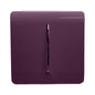 Trendi 1 Gang 3 Way Intermediate Artistic Modern Glossy 10 Amp Rocker Tactile Plum