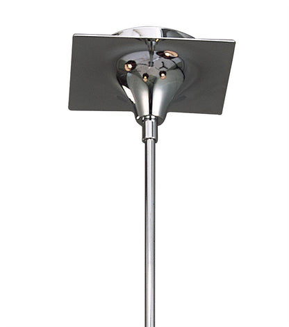 Mantra M0343 Siena Pendant Round 4 Light E14, Polished Chrome with Black Shades and Black Crystal
