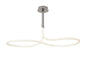 Mantra Nur II Linear Ceiling Light, 50W LED, 3000K, 3750lm, IP20, Chrome, 3yrs Warranty