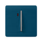 Trendi Artistic Modern Glossy 45 A Tactile Light Switch & Neon Insert Midnight Blue