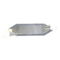 Diyas Diama Rectangular Flush G9 2 Light G9 Nickel/Polished Chrome/Opal Glass
