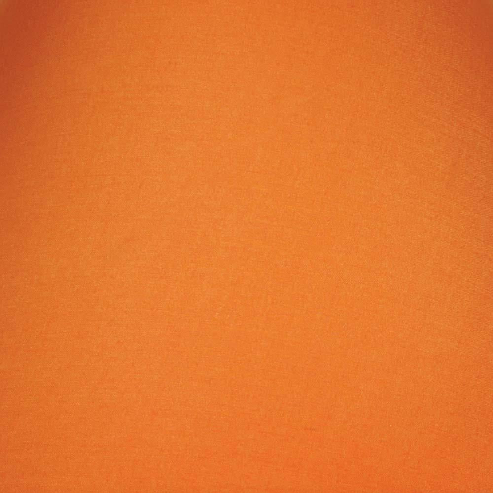 Oaks Lighting S501/5 Cotton Coolie Lampshade 140mm - Clip-On Candle Light Shade - Satsuma