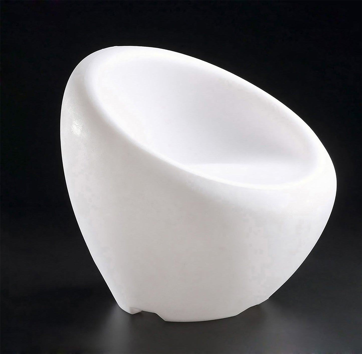 Mantra Pao Chair Round No Light Outdoor, Opal White