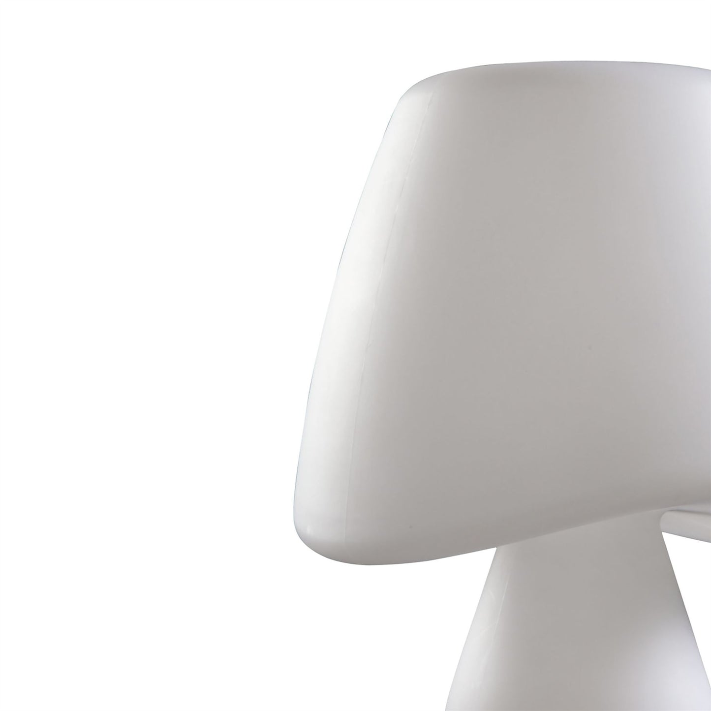 Mantra Cool Table Lamp 2 Light E27 In Line Switch Indoor, Opal White